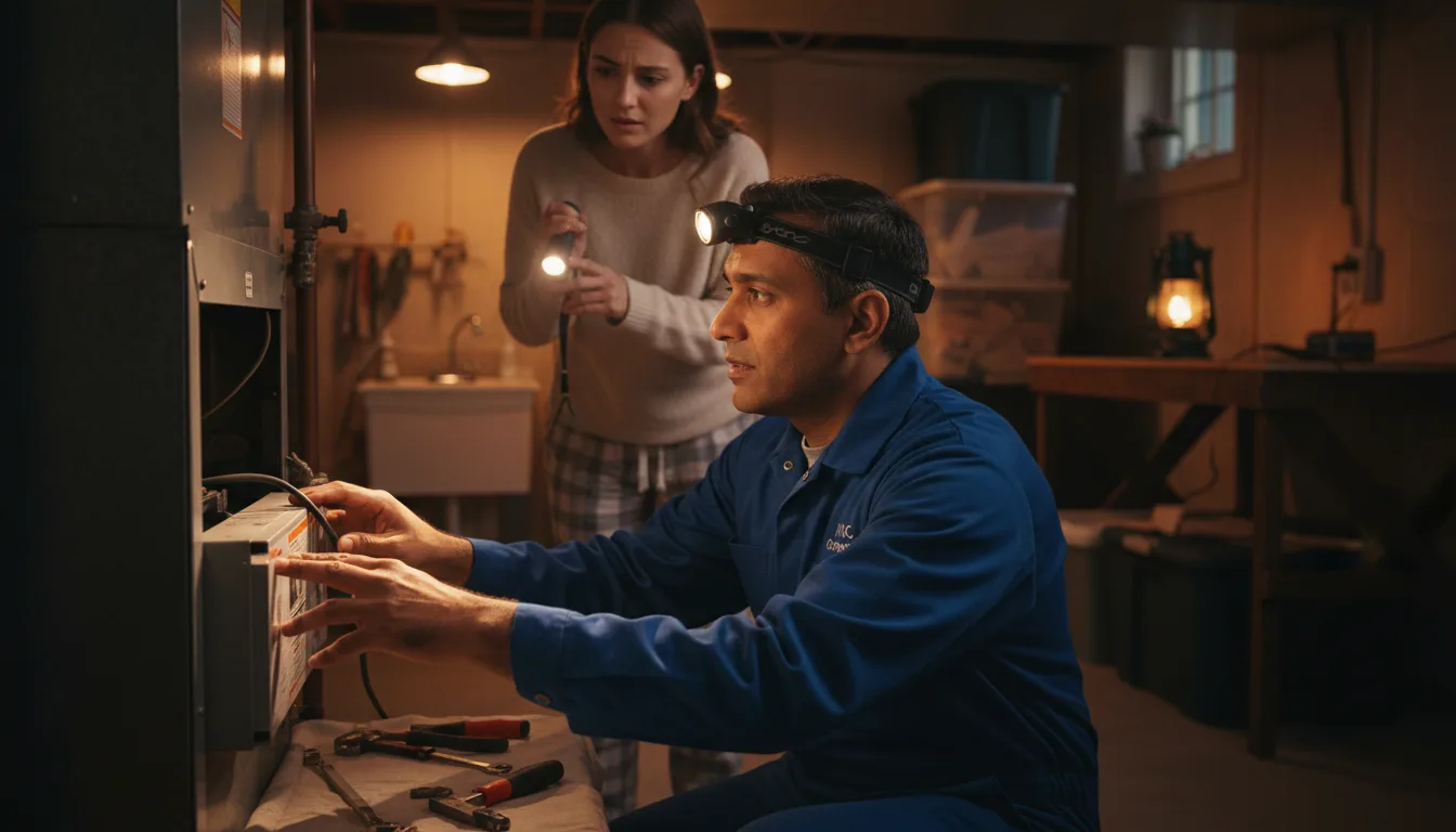 Emergency HVAC Repair in Alfred, ME near me · HVAC
